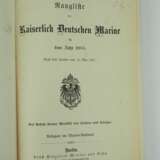 Rangliste der Kaiserlich Deutschen Marine für das Jahr 1905. - Foto 2