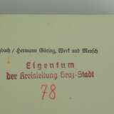 Göring, Hermann: Werk und Mensch. Eigentum der Kreisleitung Graz / Ritterkreuzträger Heinz Heuer. - photo 1