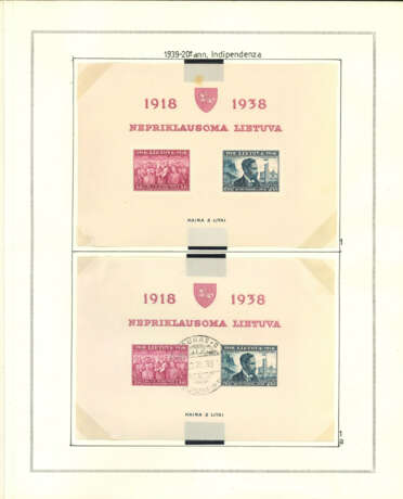 ESTONIA, LITHUANIA, LATVIA 1918/1940 - Foto 18