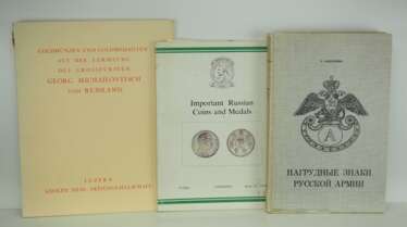 RusslanDurchmesser: Lot von 3 Büchern.