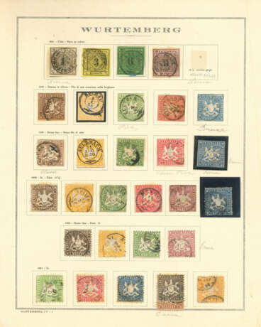 GERMAN OLD STATES 1849/1920 - photo 21