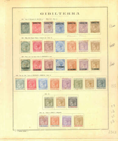 GIBRALTAR 1886/1949 - Foto 1