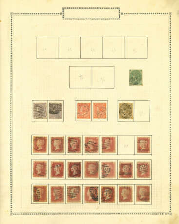 GREAT BRITAIN 1855/1881 - Foto 1