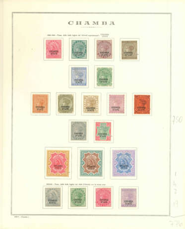 INDIA CONVENTION STATES 1885/1944 - photo 1