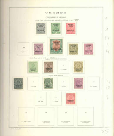 INDIA CONVENTION STATES 1885/1944 - Foto 7