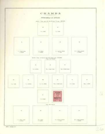 INDIA CONVENTION STATES 1885/1944 - Foto 8