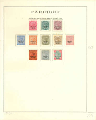 INDIA CONVENTION STATES 1885/1944 - photo 9
