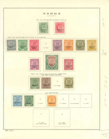 INDIA CONVENTION STATES 1885/1944 - Foto 12