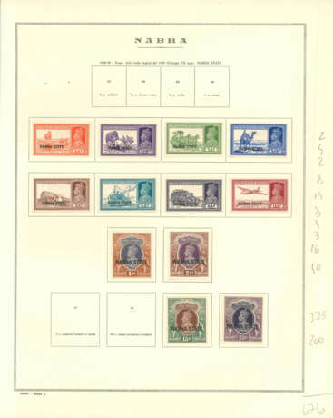 INDIA CONVENTION STATES 1885/1944 - photo 13