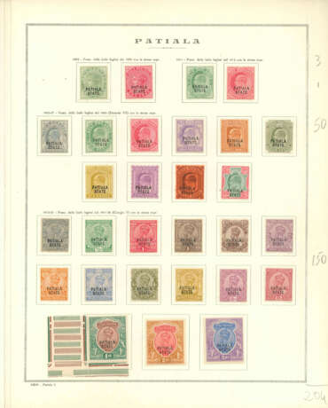 INDIA CONVENTION STATES 1885/1944 - Foto 18