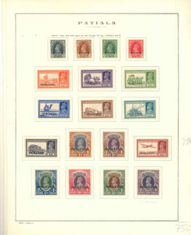 INDIA CONVENTION STATES 1885/1944 - Foto 20