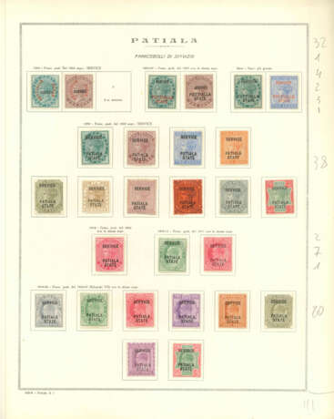 INDIA CONVENTION STATES 1885/1944 - Foto 22