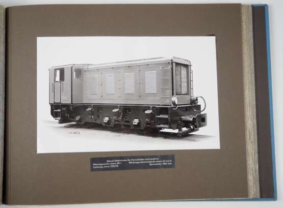 Werksalbum Henschel - Lokomotiven. - photo 5