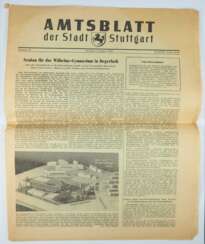 Amtsblatt der Stadt Stuttgart - Nr. 31, 4. August 1960.