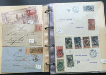 WORLDWIDE - POSTAL HISTORY 1851/1964