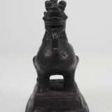 China: Bronze Löwe. - photo 2
