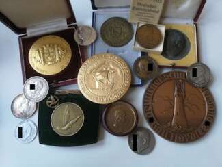Sammlung Medaillen.