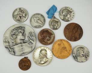 Italien: Sammlung von 11 Medaillen.