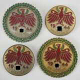 Standschützenverband Tirol-Vorarlberg: 4 Auszeichnungen, 1944. - Foto 1
