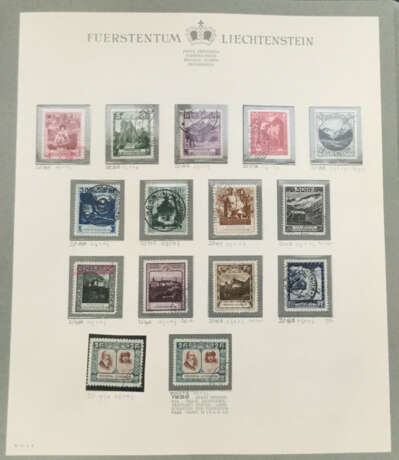 LIECHTENSTEIN 1917/1971 - Foto 17