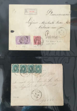 REGNO D'ITALIA - STORIA POSTALE 1863/1899 - Foto 15