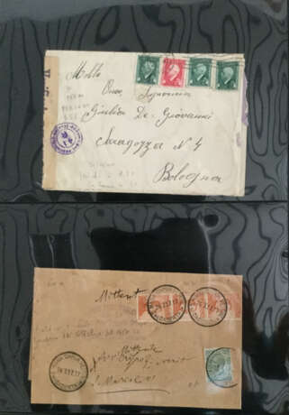 REGNO D'ITALIA - STORIA POSTALE 1863/1945 - Foto 7