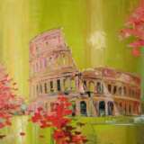 Peinture design «Rome. Colisée», Toile, Couteau à peindre, Art contemporain, Paysage urbain, Ukraine, 2021 - photo 1