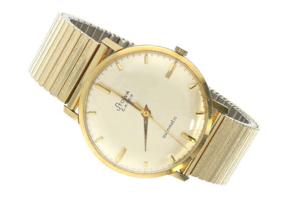 Armbanduhr: vintage Herrenuhr Stowa Extra Automatic, 14K Gold, 60er Jahre - photo 1
