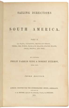 Darwin, Charles. Phillip Parker King (1791-1856) and Robert FitzRoy (1805-1865) - photo 2