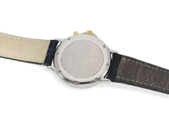 Armbanduhr: Luxuriöser Damen-Chronograph mit Brillantbesatz, Chopard "Mille Miglia" Gold/Edelstahl Ref. 8163-98 von 1998 - фото 2