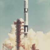 NASA. Launch of the Titan Rocket: 2 photographs of Gemini V as it lifts off from Cape Kennedy, Florida, 21 August, 1965 - photo 4