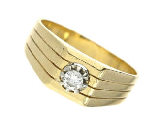 Ring: vintage Brillantring