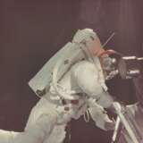 NASA. The first crewed lunar module: Russell Schweickart's spacewalk; Apollo 9 lunar module "Spider" in landing configuration, March 3-13, 1969 - photo 4
