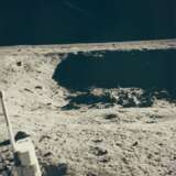 NASA. The lunar horizon from the southwest rim of Little West Crater, July 16-24, 1969 - photo 1