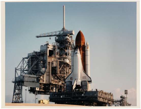 NASA. Liftoff: a group of eight pre-launch and launch photographs for the Space Shuttle "Discovery", Cape Canaveral, Florida, July 4-September 29, 1988 - photo 16