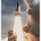 NASA. Liftoff: a group of eight pre-launch and launch photographs for the Space Shuttle "Discovery", Cape Canaveral, Florida, July 4-September 29, 1988 - photo 22