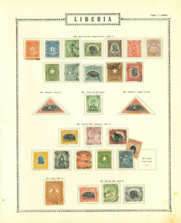 LIBERIA 1860/1929 - Foto 2