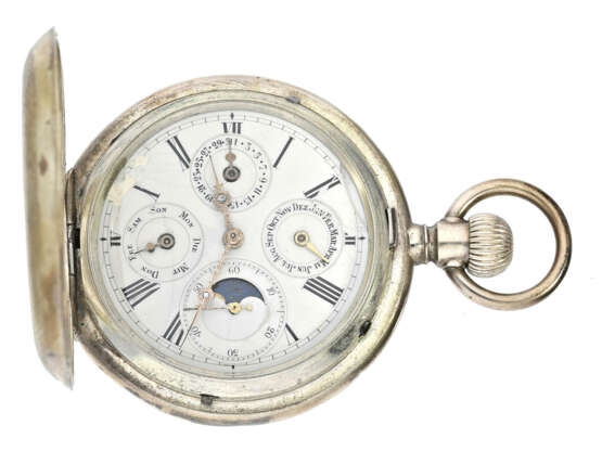 Taschenuhr: astronomische Taschenuhr, um 1900 - фото 1