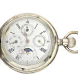 Taschenuhr: astronomische Taschenuhr, um 1900 - фото 1