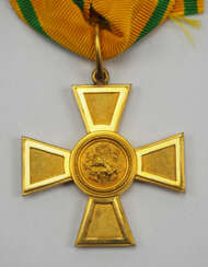 Baden: Ordre grand-ducal du Lion Zähringer, Croix du Mérite.