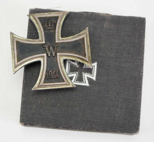 Preussen: Eisernes Kreuz, 1914, 1. Klasse, im Etui - Meybauer 800. - фото 1