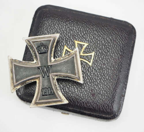Preussen: Eisernes Kreuz, 1914, 1. Klasse, im Etui - K.A.G. - Foto 1