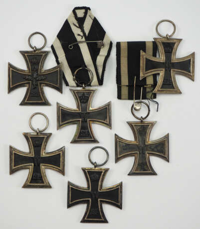 Preussen: Eisernes Kreuz, 1914, 2. Klasse - 6 Exemplare. - Foto 1