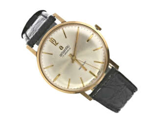 Armbanduhr: vintage Herrenuhr in 9K Gold, Marke Atlantik