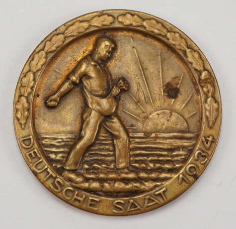 Medaille Deutsche Saat 1934. - photo 1