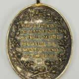 Frankreich: Medaille zur Erinnerung an das Förderationsfest auf dem Marsfeld für die Marine, 1790. - фото 2