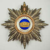 Italien: Orden der Krone von Italien, Großkreuz Bruststern. - photo 1