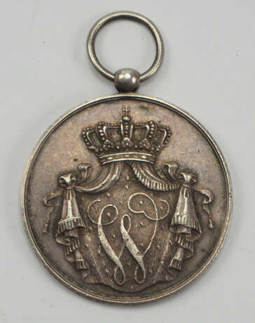 Niederlande: Medaille für Treue Dienste, in Silber. - Foto 1