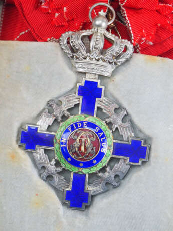 Rumänien: Orden des Stern von Rumänien, 2. Modell (1932-1947), Großkreuz Satz, im Etui. - photo 2