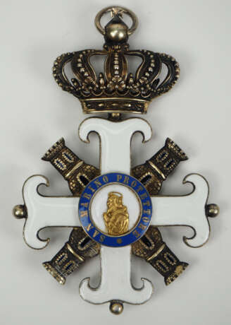 San Marino: Zivil- und Militärverdienstorden vom heiligen Marinus, 1. Modell, Großkreuz Kleinod. - фото 1
